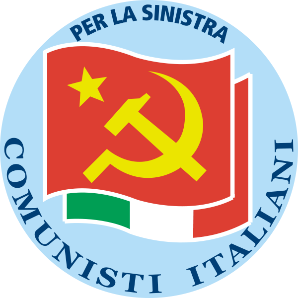 Party Of Italian Communists - Italian Communist Party Logo Clipart (600x600), Png Download