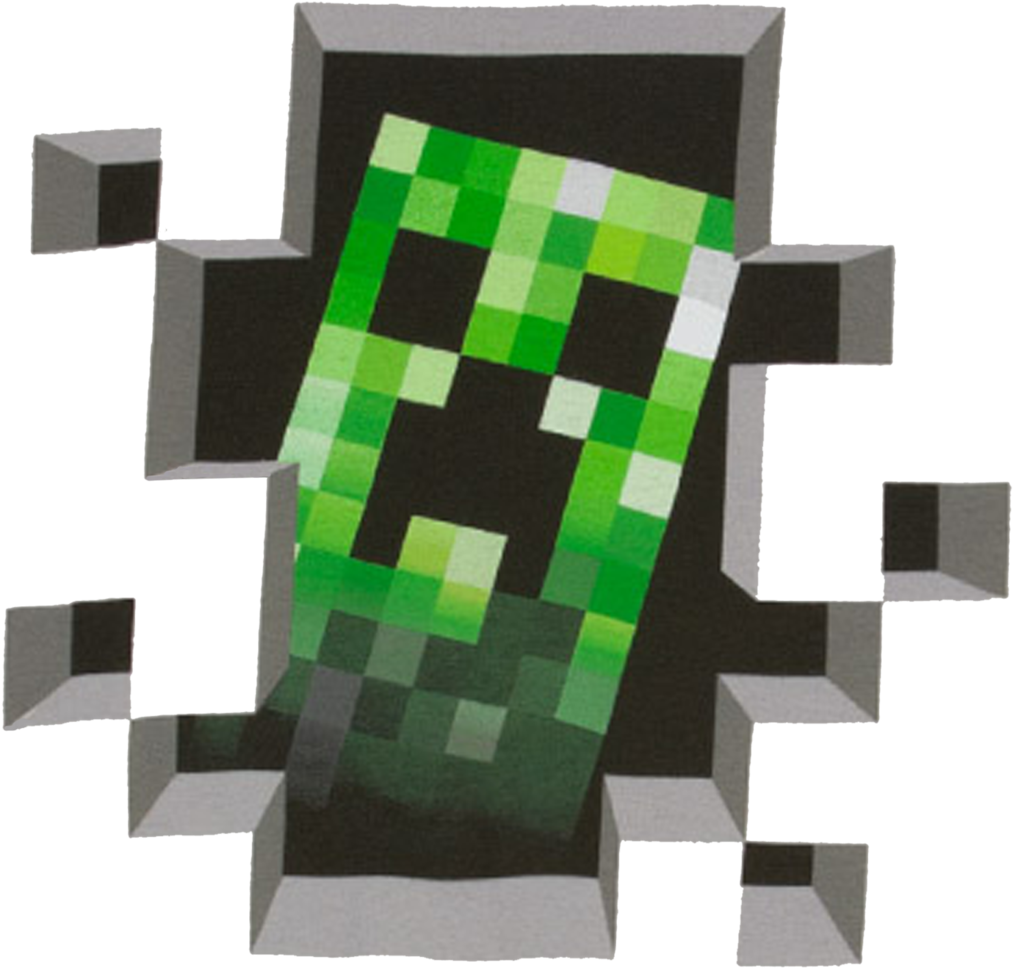 Minecraft Explosion Png - Minecraft Png Creeper Clipart (1280x989), Png Download