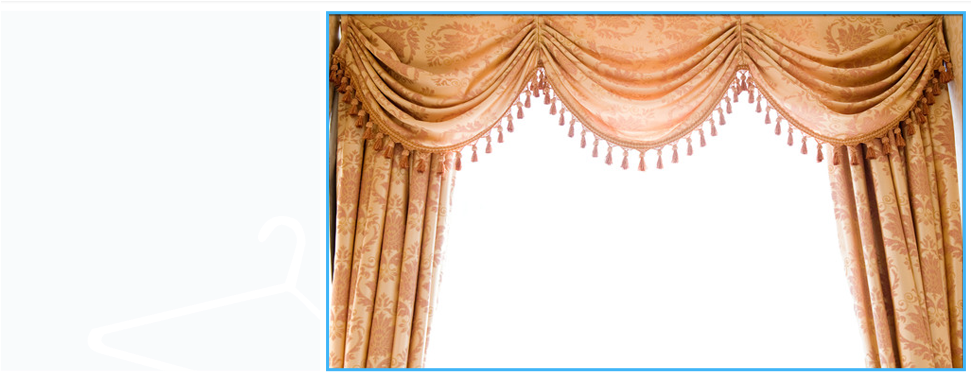 Upscale Drapes - Sewing By Lois Clipart (970x395), Png Download
