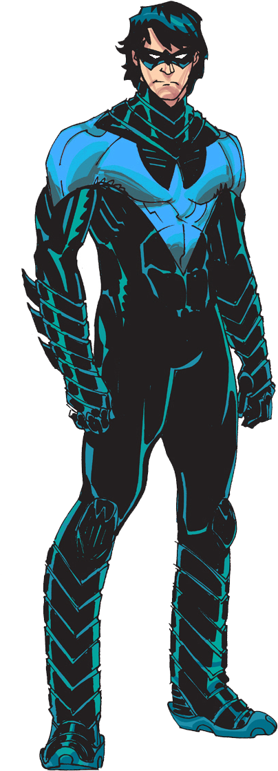 Nightwing Free Png Image - Nightwing Png Clipart (497x1196), Png Download