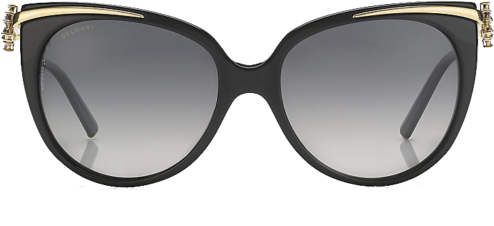 Bulgari Flower Cat Eye Sunglasses - Gucci Gg 3819 S Clipart (830x411), Png Download
