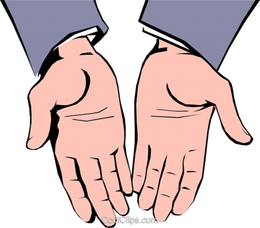 Free Png Download Open Hands Png Images Background - Open Hands Clip Art Transparent Png (850x746), Png Download