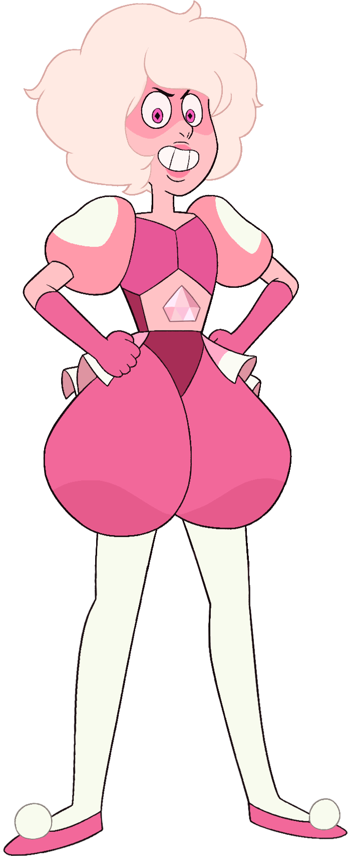 Diamante Rosa Steven Universe - Pink Diamond Steven Universe Clipart (812x1836), Png Download