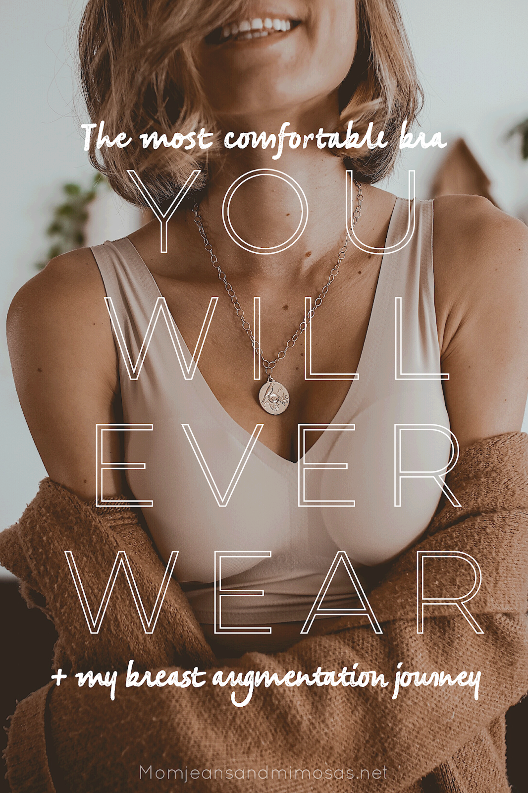 The Most Comfortable Bra You Will Ever Wear My Breast - Girl Clipart (1066x1600), Png Download