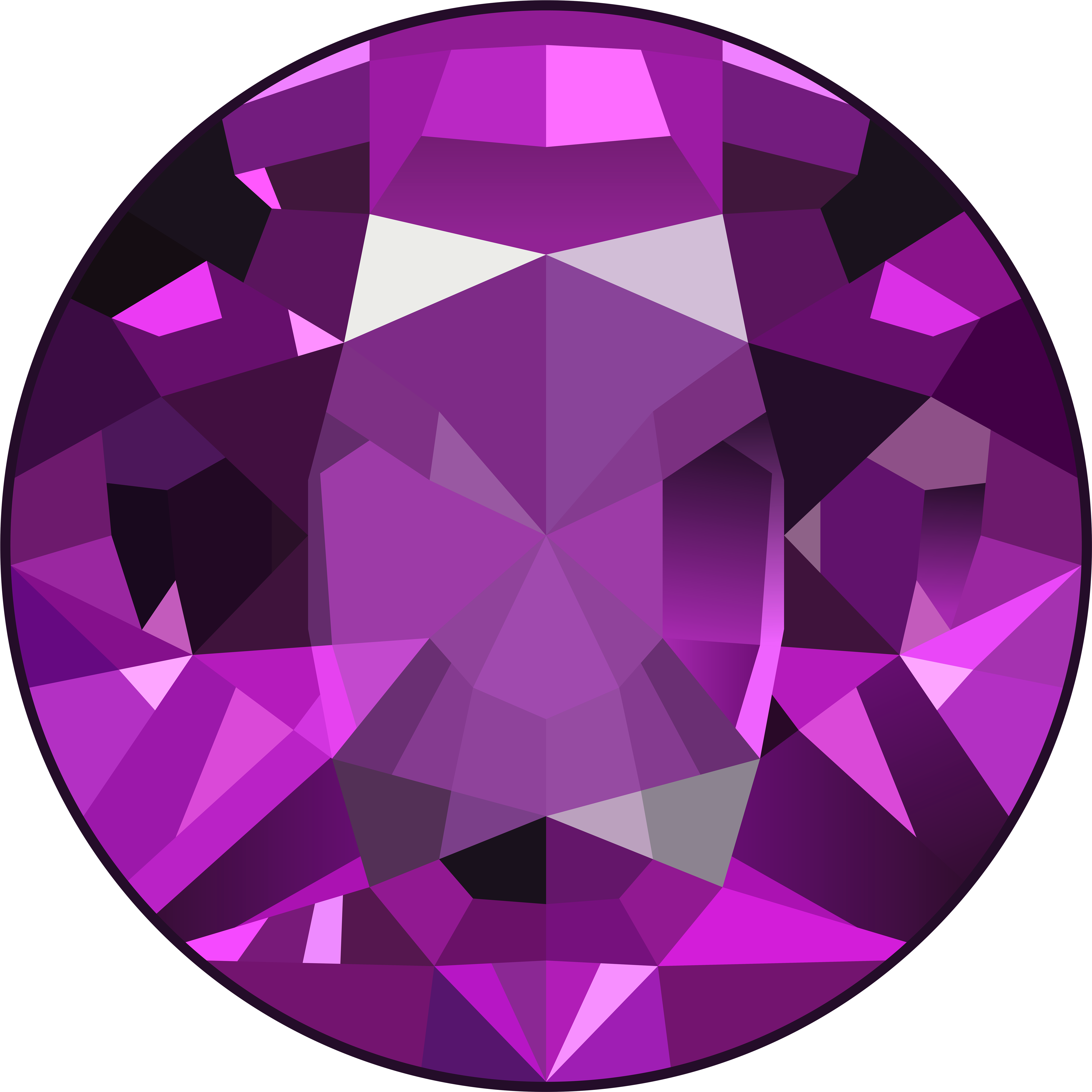 Diamonds Clipart Circle - Gemstones Clipart Png Transparent (6000x6000), Png Download