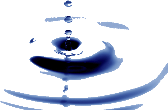 Ripple - Water Drop Clipart (1050x700), Png Download