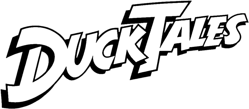 Ducktales 80s Logo Transparent - Duck Tales Logo Clipart (1080x484), Png Download