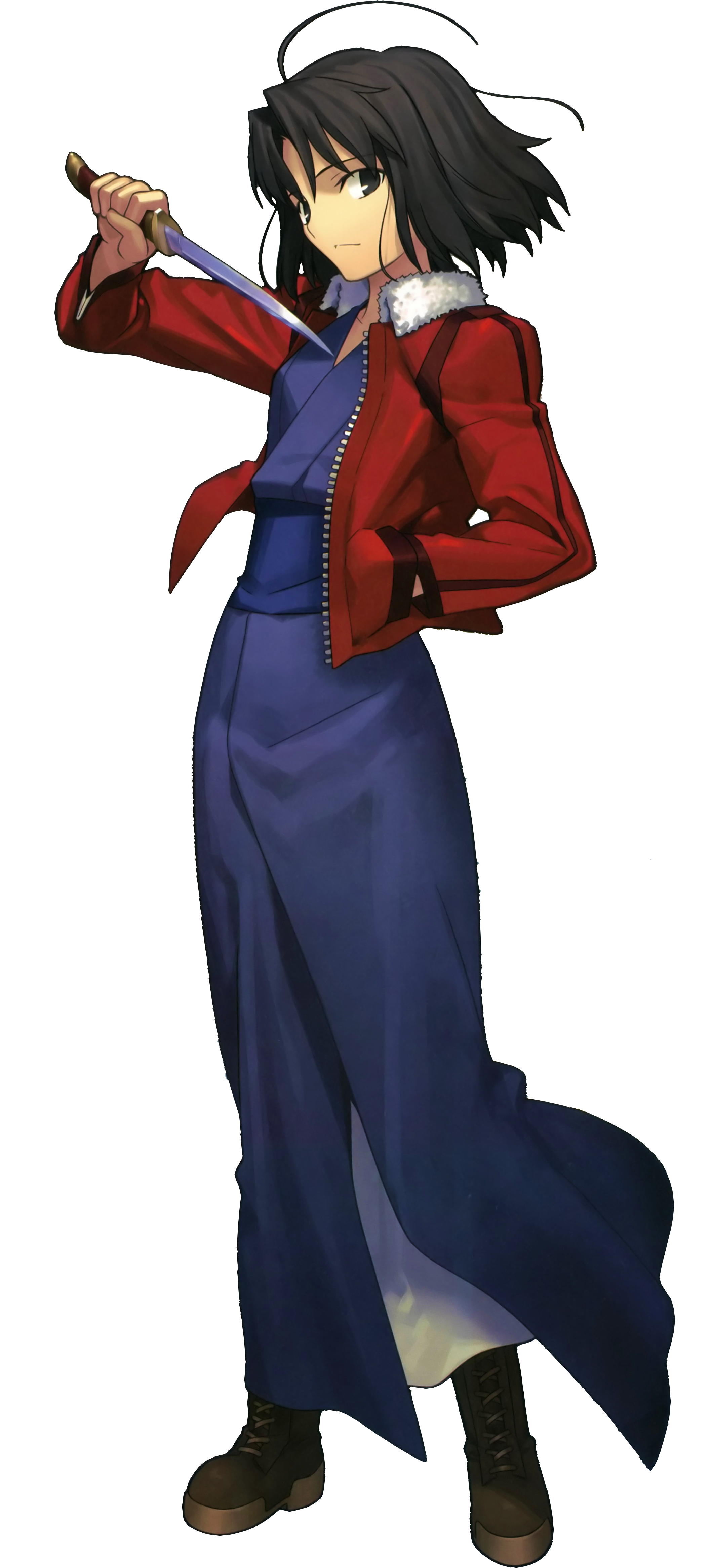 View Samegoogleiqdbsaucenao Ryougy Shiki , - Type Moon Clipart (2120x4904), Png Download