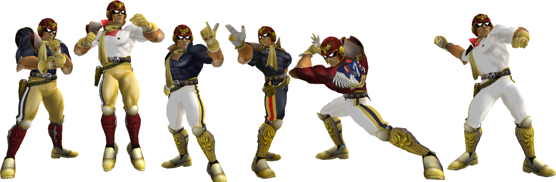 Falcon Takes A Few Cues From That Old Onslaught Captain - Figurine Clipart (1906x625), Png Download