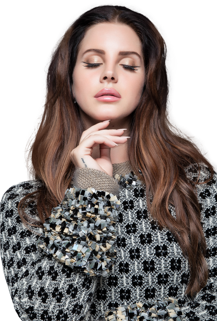 Lana Del Rey Inspiration › - Lana Del Rey For Nylon Magazine Clipart (750x1125), Png Download