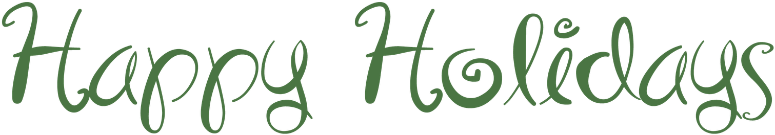 Get Happy Holidays - Calligraphy Clipart (1600x364), Png Download