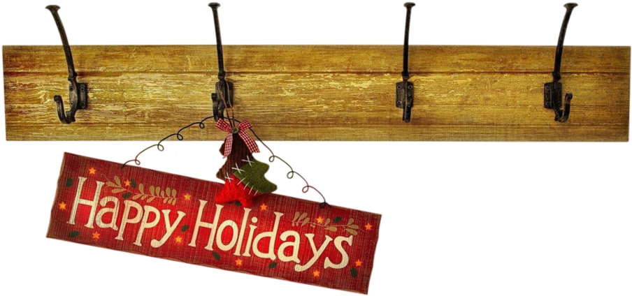 Happy Christmas Holidays Png - Happy Holidays Hd Clipart (1024x640), Png Download