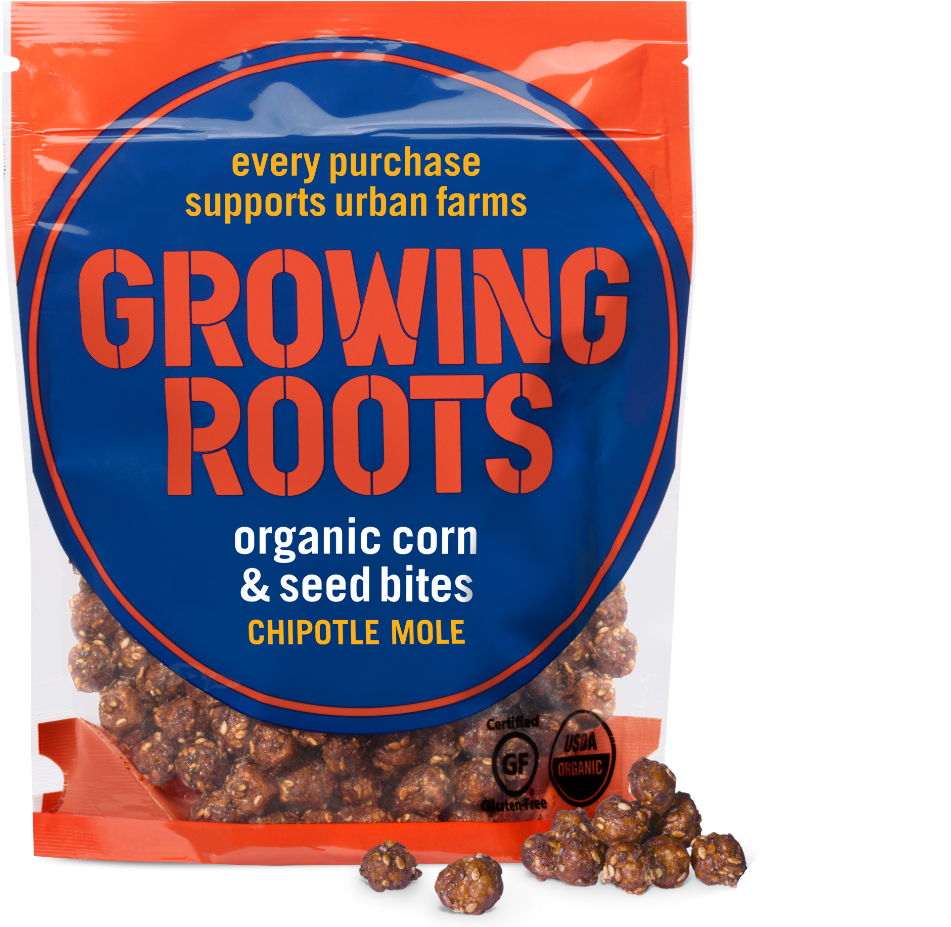 Growing Roots Organic Corn And Seed Snacks Cocoa Chipotle - Sultana Clipart (1000x1000), Png Download