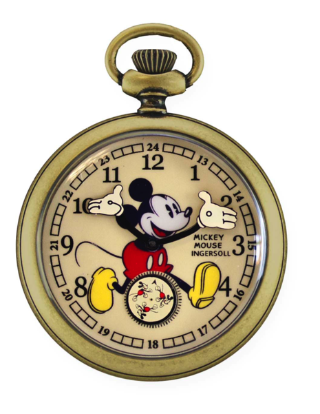 Mickey Mouse Pocket Watch Clipart (600x600), Png Download
