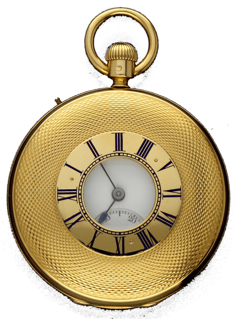 Free Png Download Clock Face Png Images Background - Cooke And Kelvey Half Hunter Clipart (480x651), Png Download