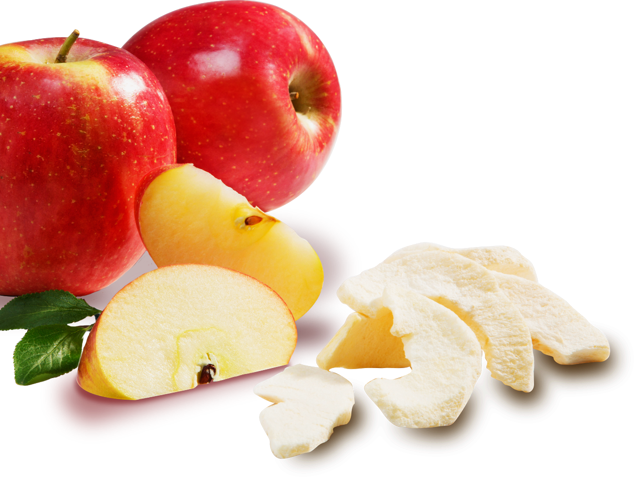 Crispy Green - Crispy Fruit Clipart (1263x950), Png Download