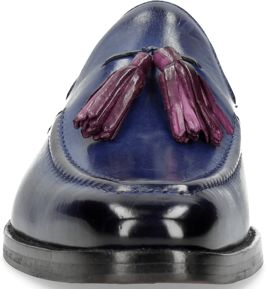 Loafers Leonardo 1 Saphir Tassel Eggplant - Eggplant Clipart (931x1010), Png Download