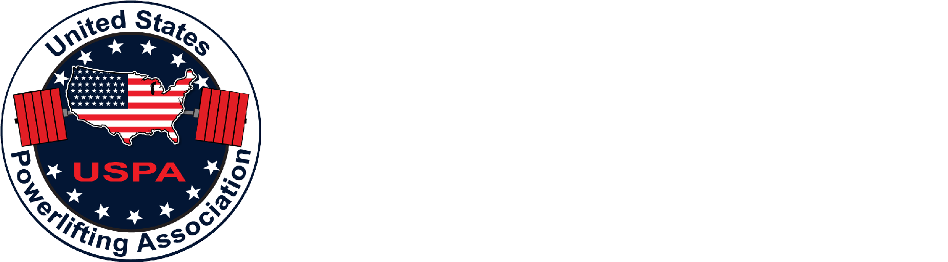 Logo - United States Powerlifting Association Logo Clipart (1849x527), Png Download