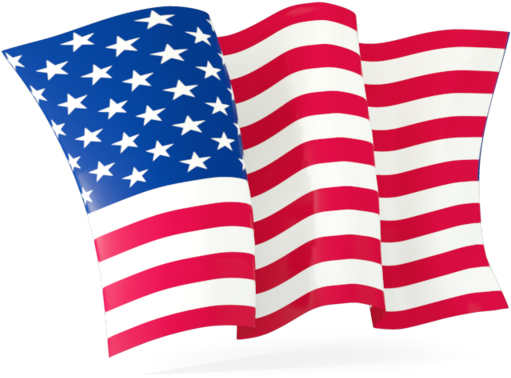 United States Flag Waving One Star Listed In American - Usa Flag Transparent Background Clipart (640x480), Png Download