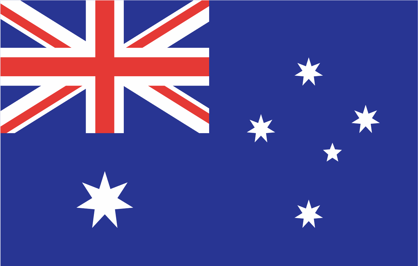 Australian Flag Png Clipart (1600x1600), Png Download