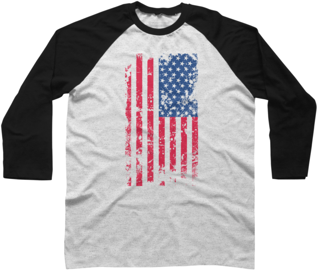 Usa Flag Painted On Wood $28 - Gaming Sex Icon Shirt Clipart (650x650), Png Download