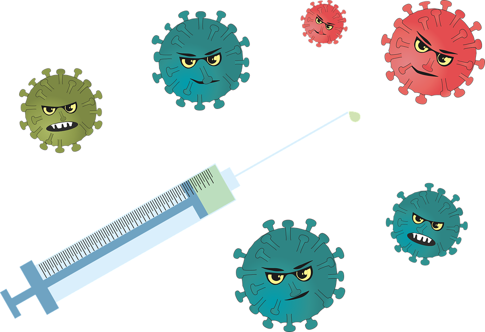 Vacunate Contra El Virus Influenza Clipart (960x658), Png Download