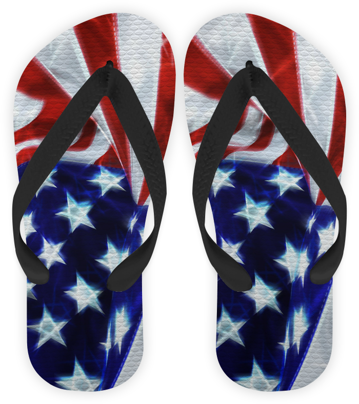 Chinelo Bandeira Usa De Lillyartsna Clipart (700x788), Png Download