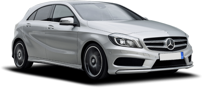 Mercedes Png18931 - Mercedes Benz Hatchback Price Clipart (800x510), Png Download
