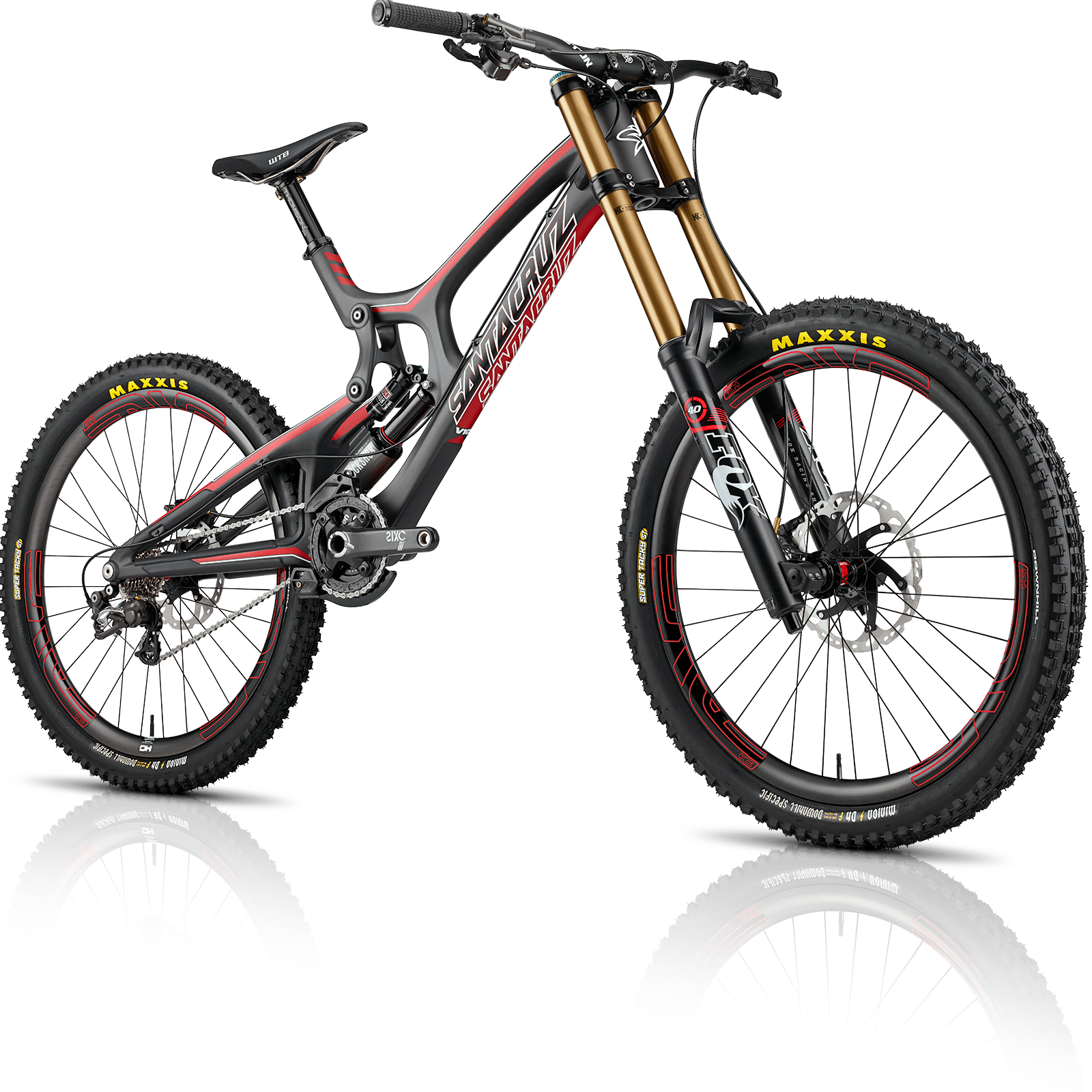 Large Bike Png - Santa Cruz Bikes Downhill Clipart (1600x1600), Png Download