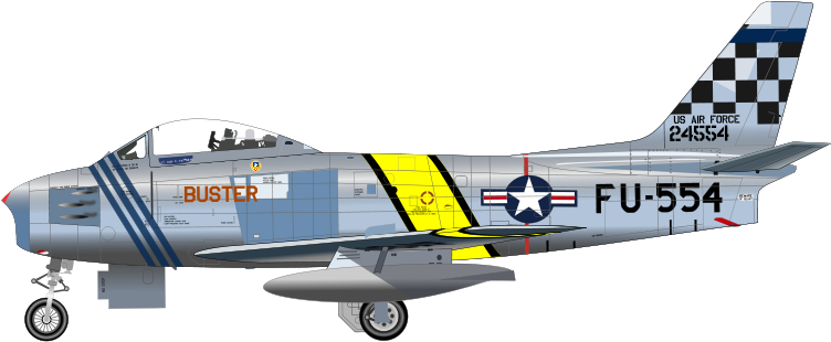 800 X 429 2 - F 86 Sabre Drawing Clipart (800x429), Png Download