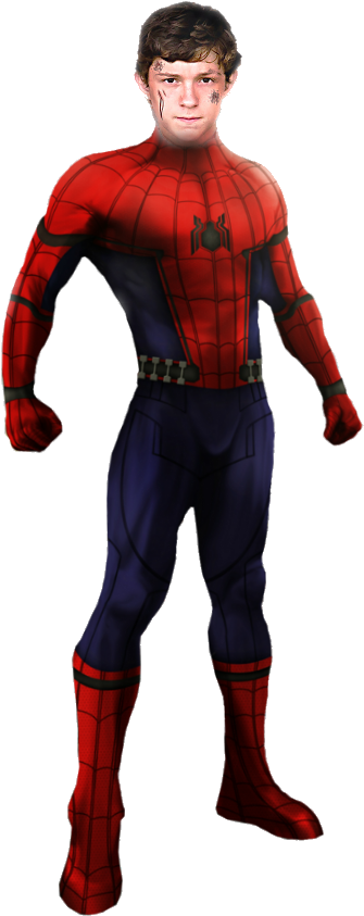 Spider Man Photo Arts - Spiderman Transparent Clipart (443x861), Png Download