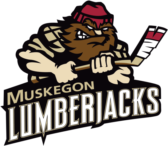 Originallumberjack - Muskegon Lumberjacks Clipart (640x495), Png Download