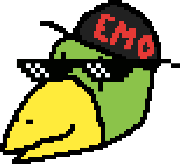 Emo Mlg Birdo - Voodooheads Tv Clipart (1200x800), Png Download