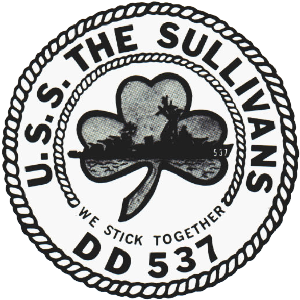 Emblem Of Uss The Sullivans - Insect Clipart (588x588), Png Download