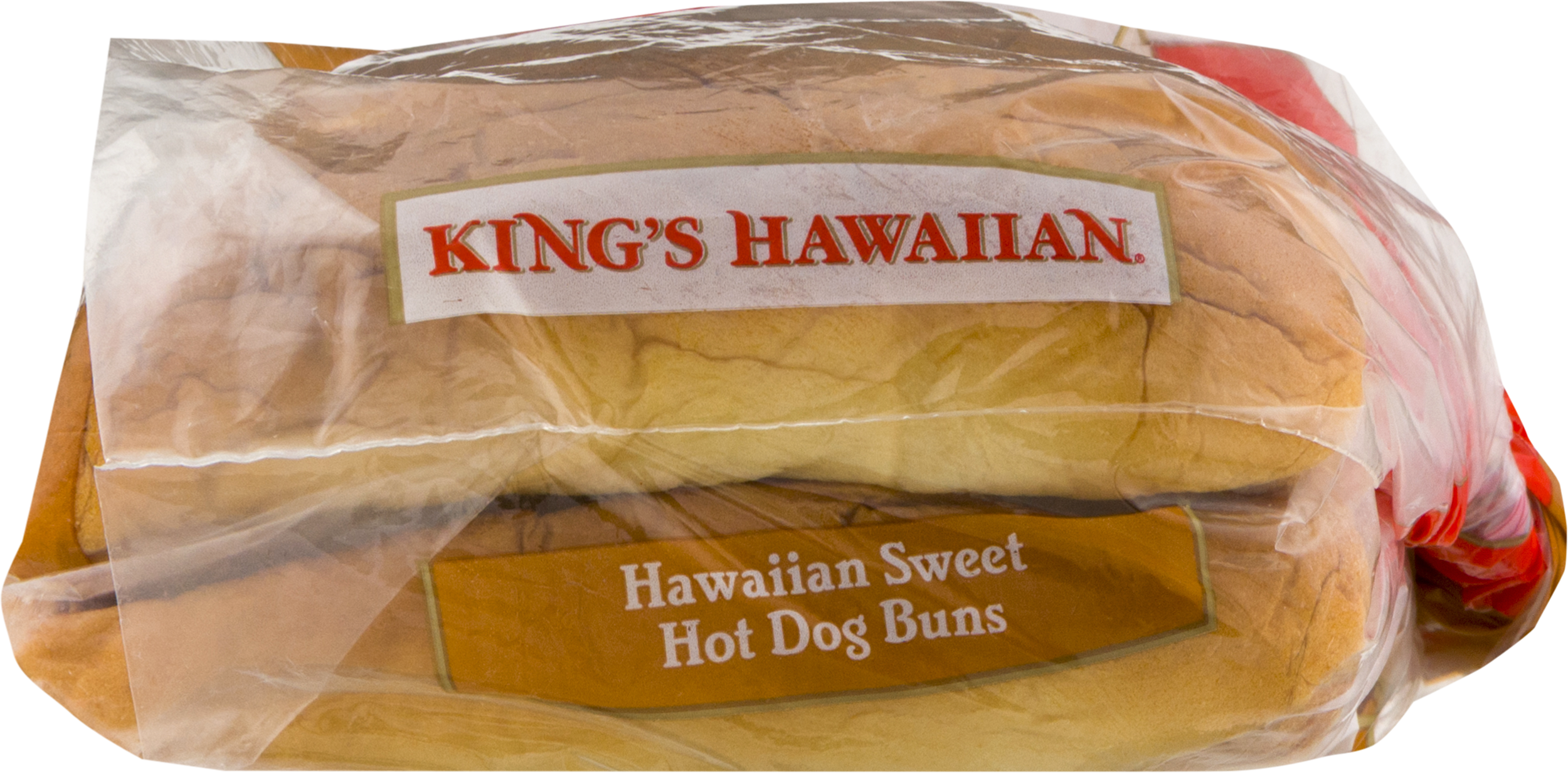 Kings Hawaiian Bakery West Kings Hawaiian Hot Dog Buns, - Bun Clipart (2500x1233), Png Download