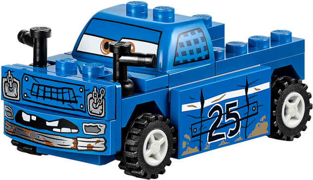 Thunder Hollow Crazy 8 Race - Lego Cars 3 Miss Fritter Clipart (800x600), Png Download