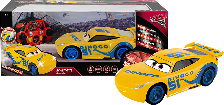 Zaraz Po Wyczerpującym Wyścigu Wystarczy Wcisnąć Przycisk - Cars 3 Rc Ultimate Lightning Mcqueen Clipart (857x404), Png Download