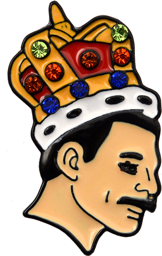 New India Lgbtq Singer Band Music Art Freddie Mercury - Freddie Mercury Cartoon Clipart (800x800), Png Download
