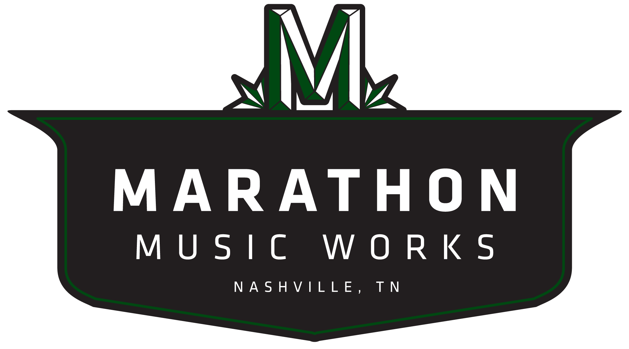 Marathon Music Works Clipart (2232x1225), Png Download