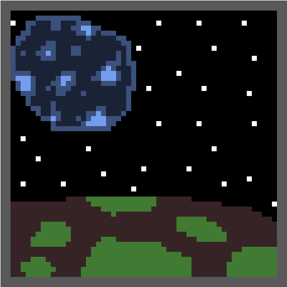 Moon From Earth - Poster Clipart (650x670), Png Download