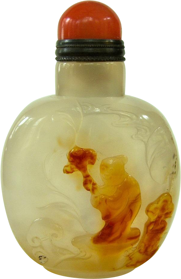 Snuff Bottle Transparent Image - Glass Bottle Clipart (923x923), Png Download