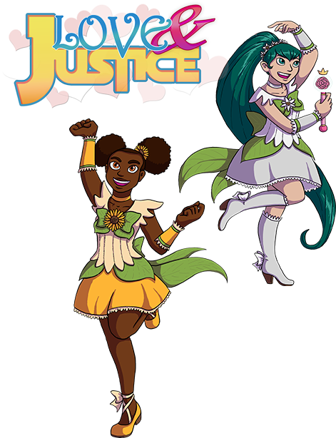 Welcome To Love & Justice - Cartoon Clipart (500x689), Png Download