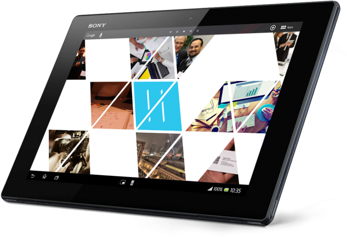 5 Stones Media Firm Inc - Tablet Computer Clipart (720x540), Png Download