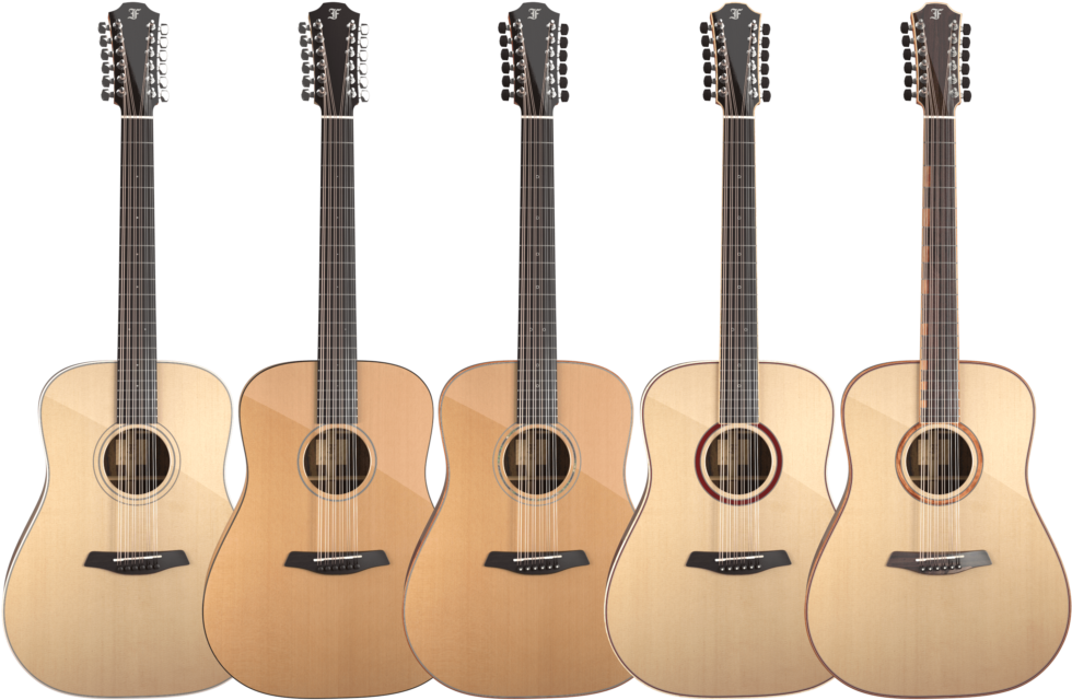 12-string Guitars - Acoustic Guitar Clipart (1000x656), Png Download