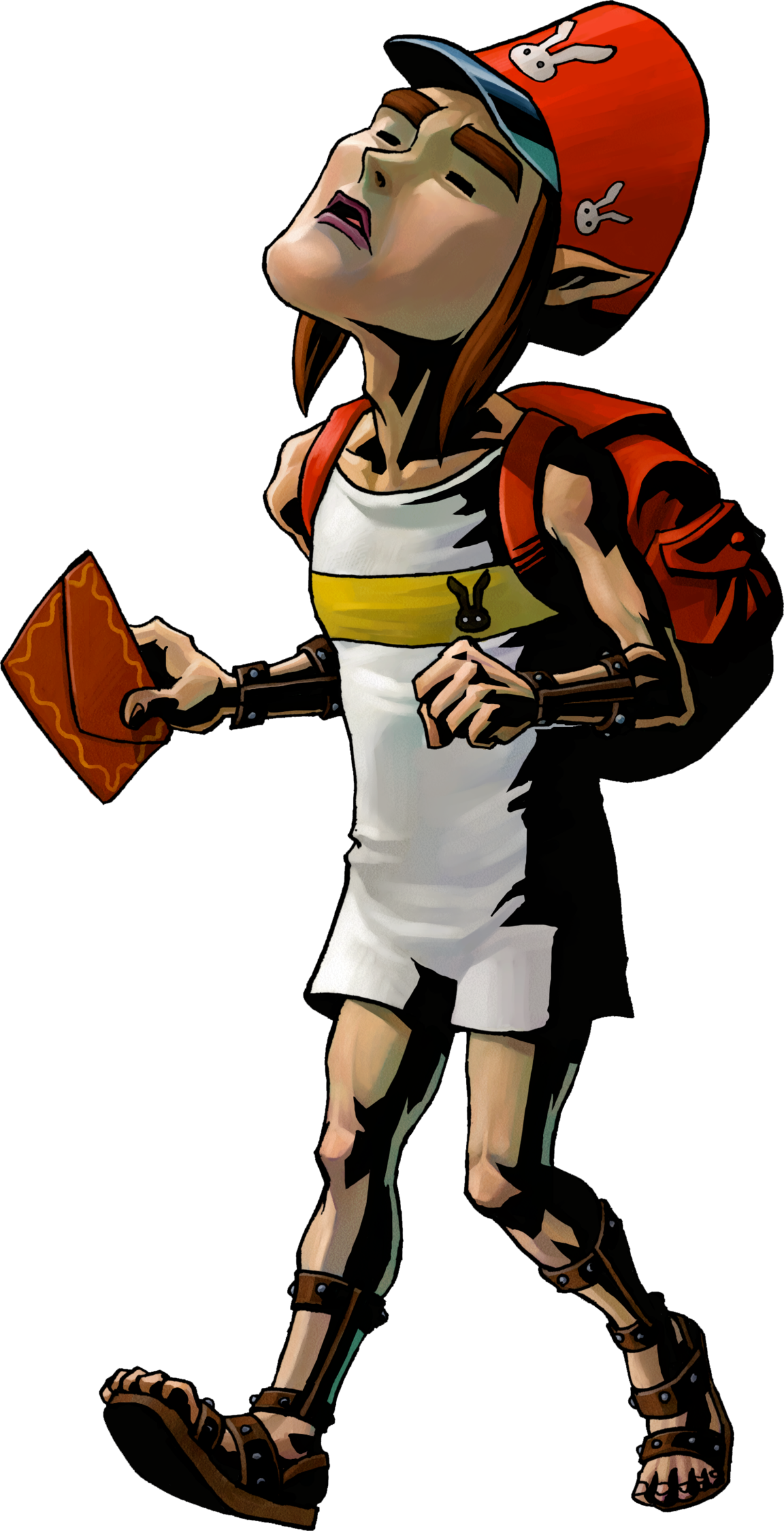 Postman Zelda Clipart (1200x2342), Png Download