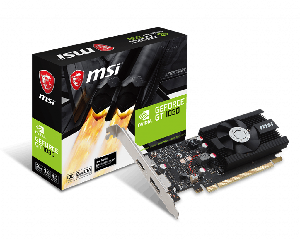 Geforce® Gt 1030 Graphics Cards Geforce Gt 1030 2g - Msi Gt 1030 2gb Ddr5 Clipart (1024x820), Png Download