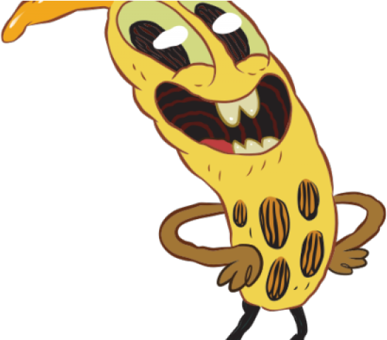 Cerdo Cabra Banana Y Grillo Clipart (640x480), Png Download