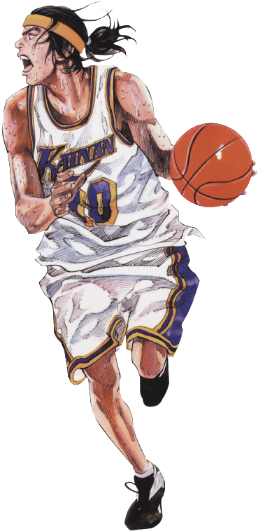 Slam Dunk Manga, Manga Boy, Anime Manga, Anime Art, - Nobunaga Kiyota Slam Dunk Clipart (501x799), Png Download