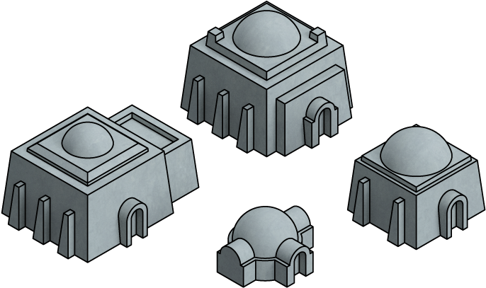 Tatooine Buildings - House Clipart (700x505), Png Download