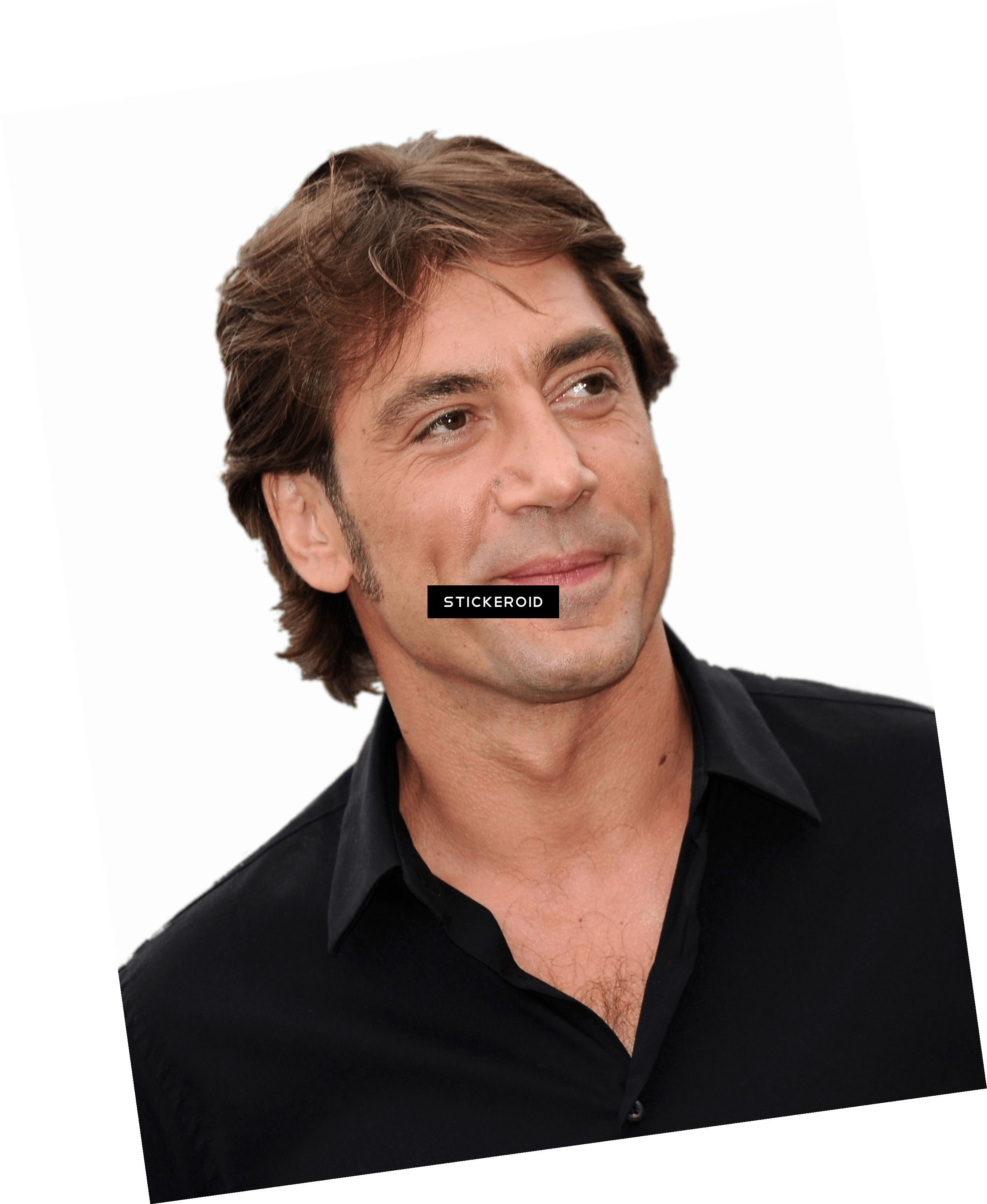 Simon Cowell Smiling - Javier Bardem Clipart (2699x3291), Png Download